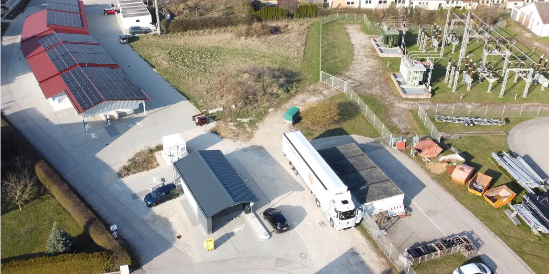 Referenz-Ladepark-Hopf-enisyst Energieeffizienz Arkadien enisyst